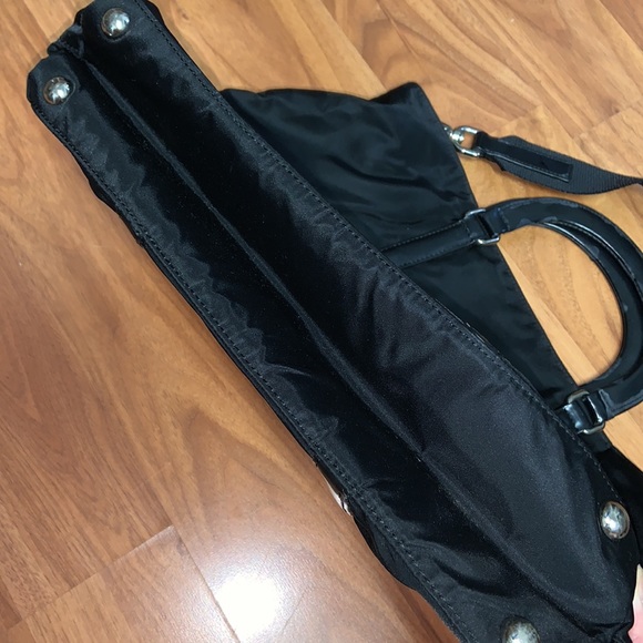 Authentic Prada Tessuto Spazzolat Nylon Briefcase Crossbody Bag - Picture 13 of 16